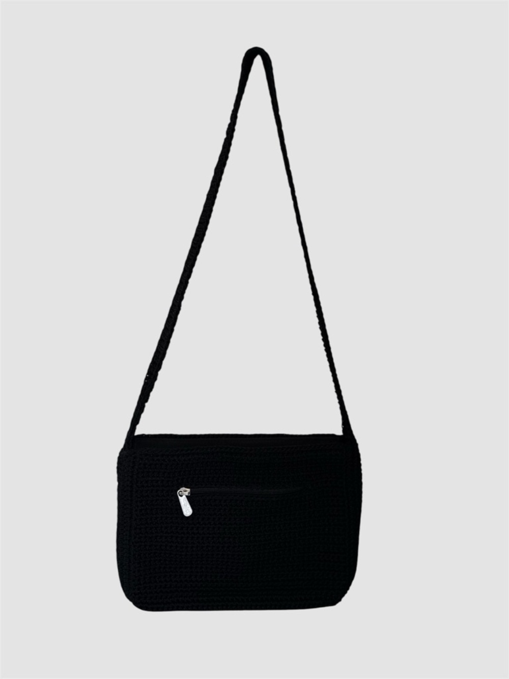 The Sak Black  Woven Shoulder Bag